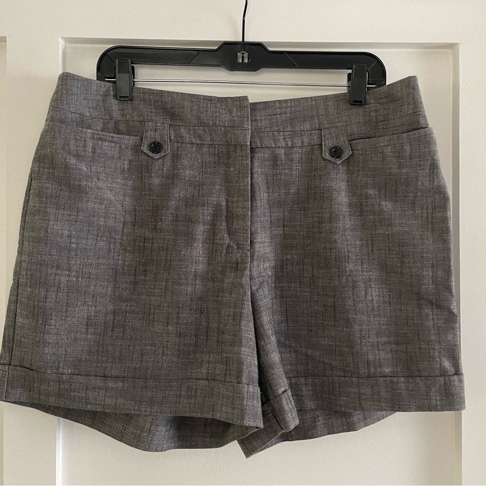Gray dressy shorts